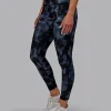 Fusion Ultra High-Rise 7/8 Legging Pockets - Tie Dye-Midnight