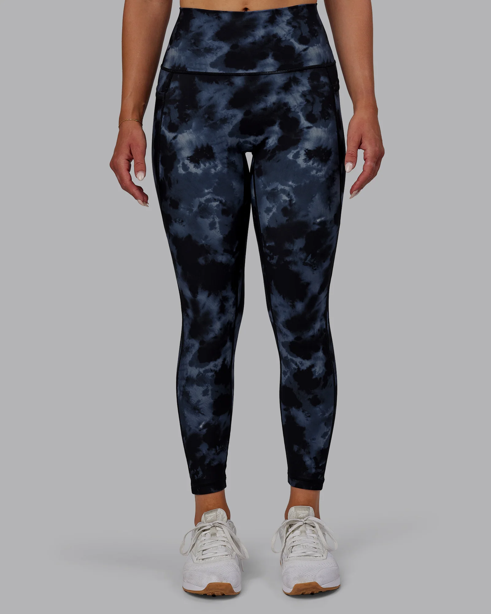 Fusion Ultra High-Rise 7/8 Legging Pockets - Tie Dye-Midnight