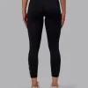 Rep Ultra High-Rise 7/8 Legging Pockets - Black-Retro Blue