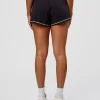 1138-accelerate-3-reflective-high-rise-running-short-black-reflective-4.webp Accelerate 3" Reflective High-Rise Running Short - Black-Reflective