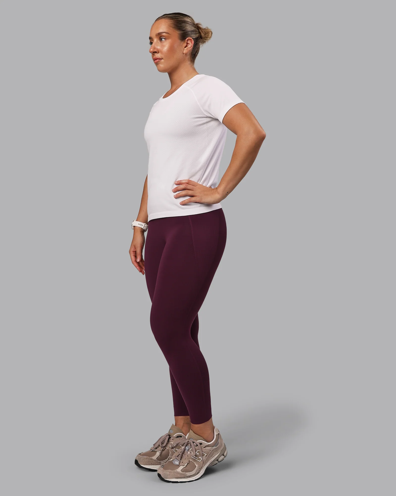Elixir Ultra High-Rise 7/8 Legging Pockets - Cherry Lacquer