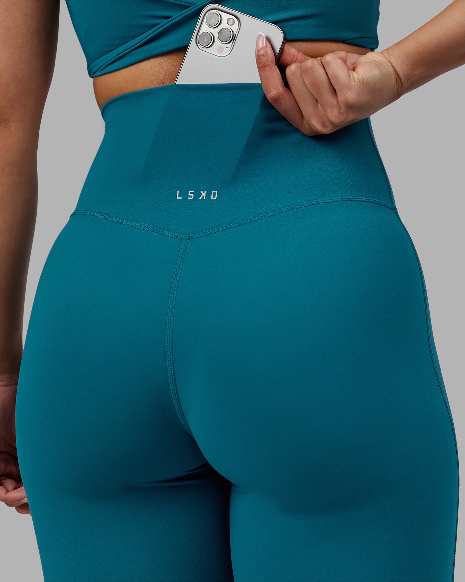 Elixir Ultra High-Rise 7/8 Legging - Blue Coral