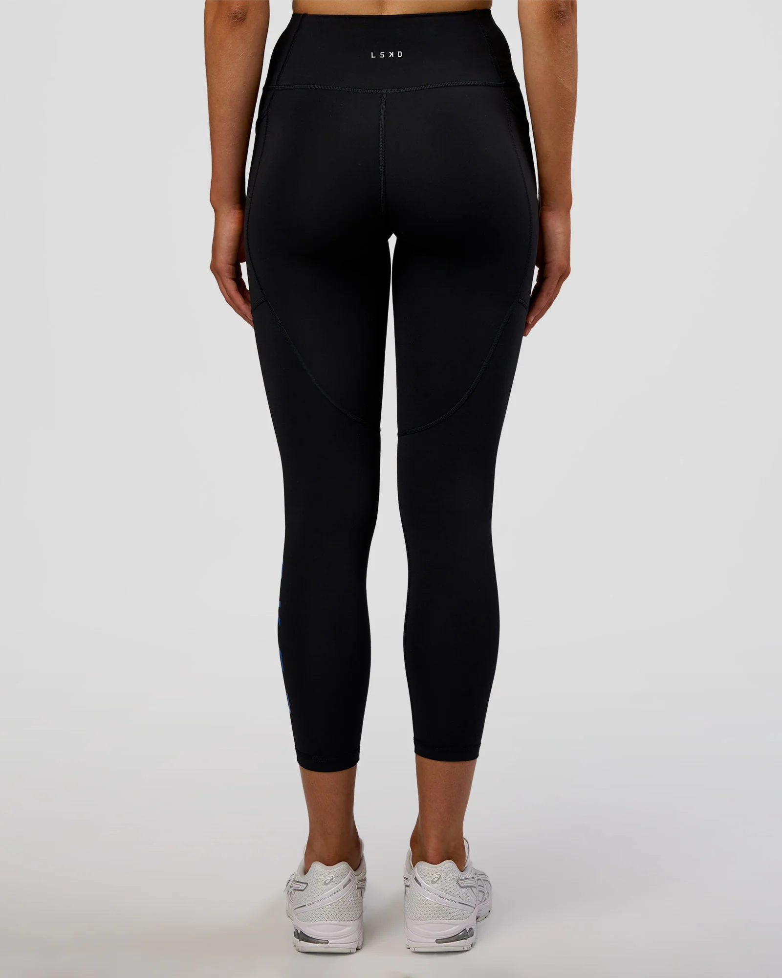 Rep Ultra High-Rise 7/8 Legging Pockets - Black-Electric Indigo