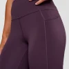 Rep Ultra High-Rise 7/8 Legging Pockets - Midnight Plum-Marshmallow