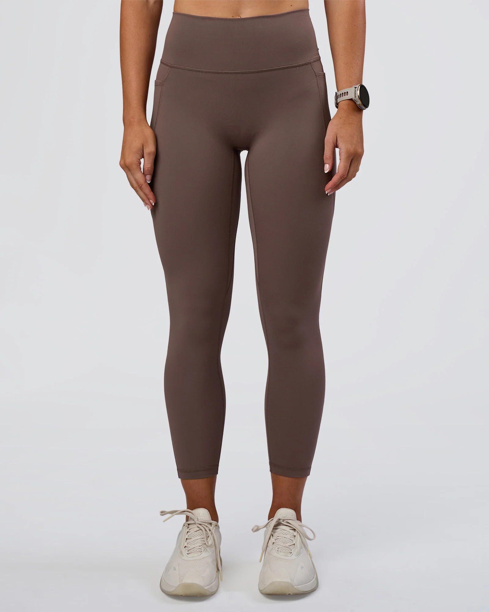 Fusion Ultra High-Rise 7/8 Legging Pockets - Peppercorn