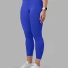 Fusion Ultra High-Rise 7/8 Legging Pockets - Power Cobalt