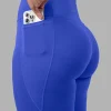 Fusion Ultra High-Rise 7/8 Legging Pockets - Power Cobalt