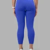 Fusion Ultra High-Rise 7/8 Legging Pockets - Power Cobalt