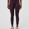 Fusion Ultra High-Rise 7/8 Legging Pockets - Midnight Plum