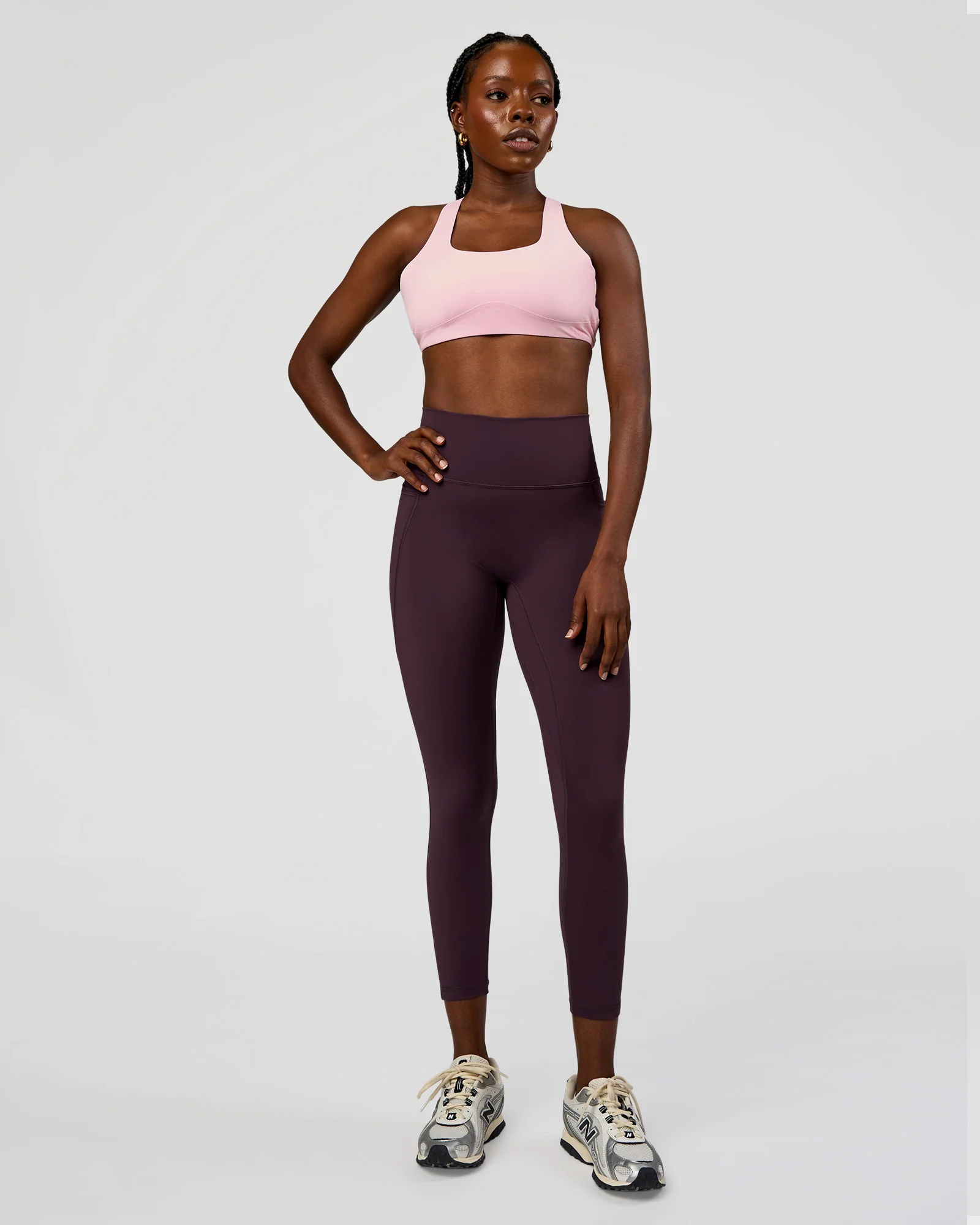 Fusion Ultra High-Rise 7/8 Legging Pockets - Midnight Plum