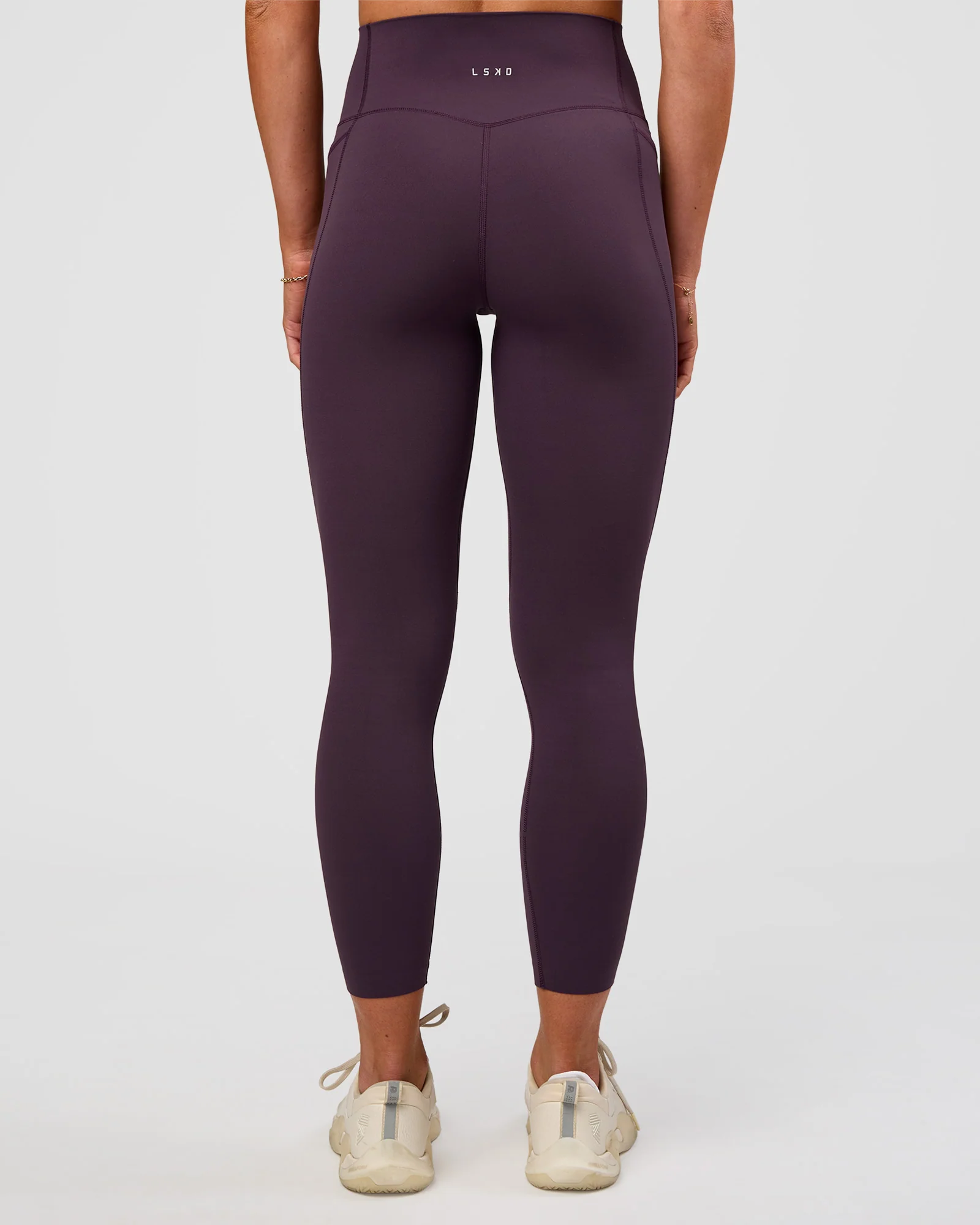 Elixir Ultra High-Rise 7/8 Legging Pockets - Midnight Plum