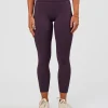 Elixir Ultra High-Rise 7/8 Legging Pockets - Midnight Plum