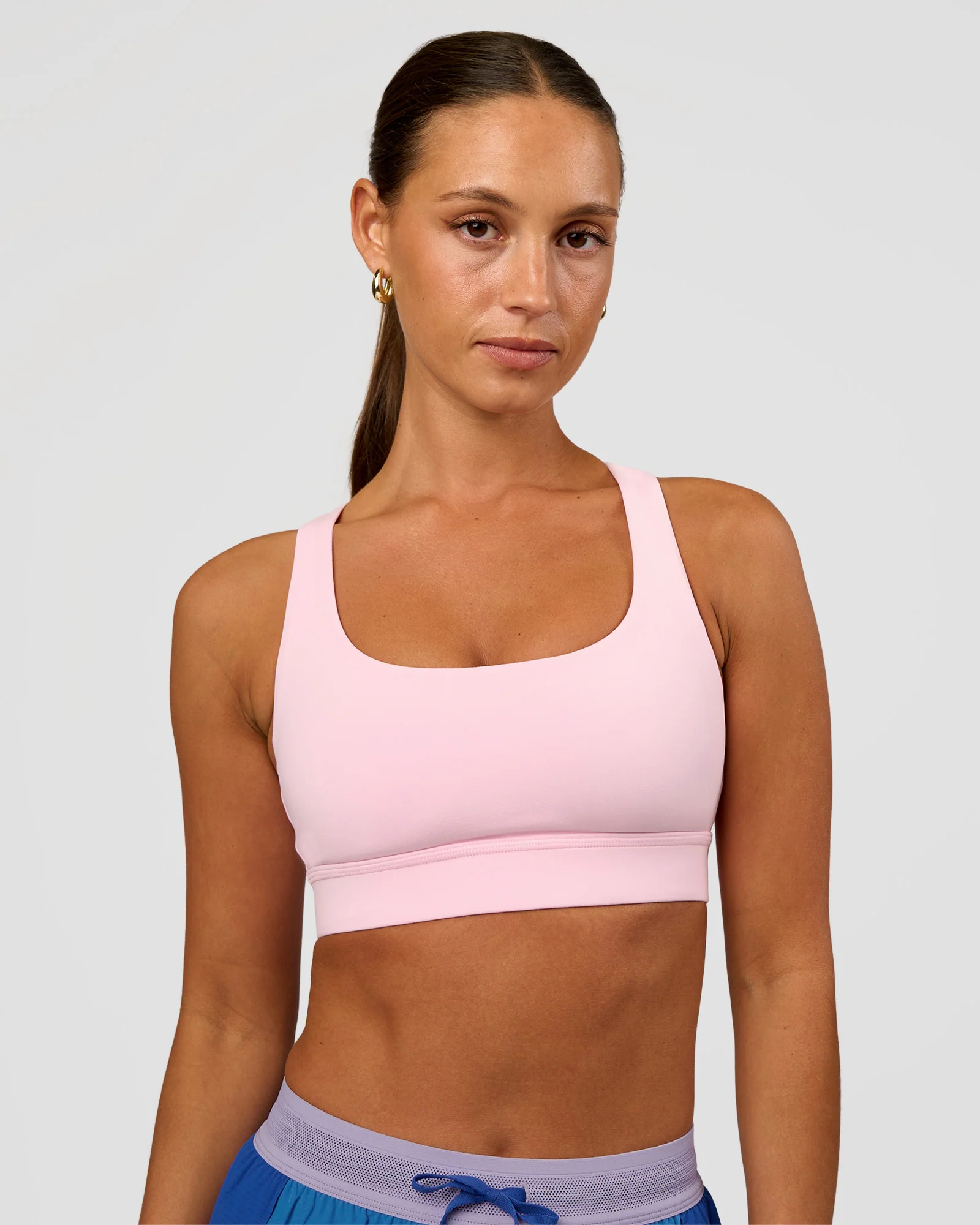 1165-race-day-sports-bra-marshmallow-1.webp Race Day Sports Bra - Marshmallow