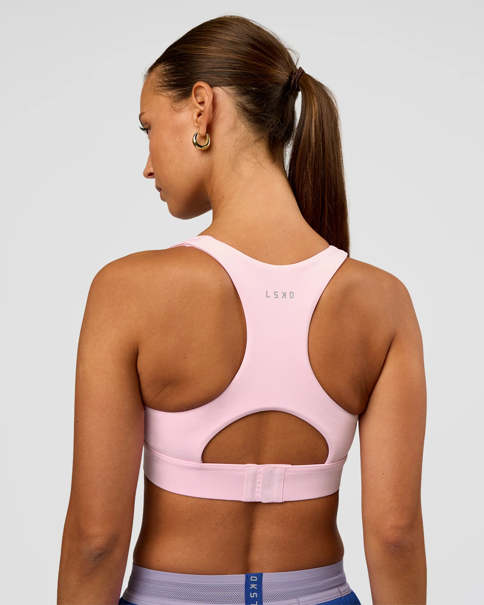 Race Day Sports Bra - Marshmallow