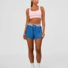 Race Day Sports Bra - Marshmallow