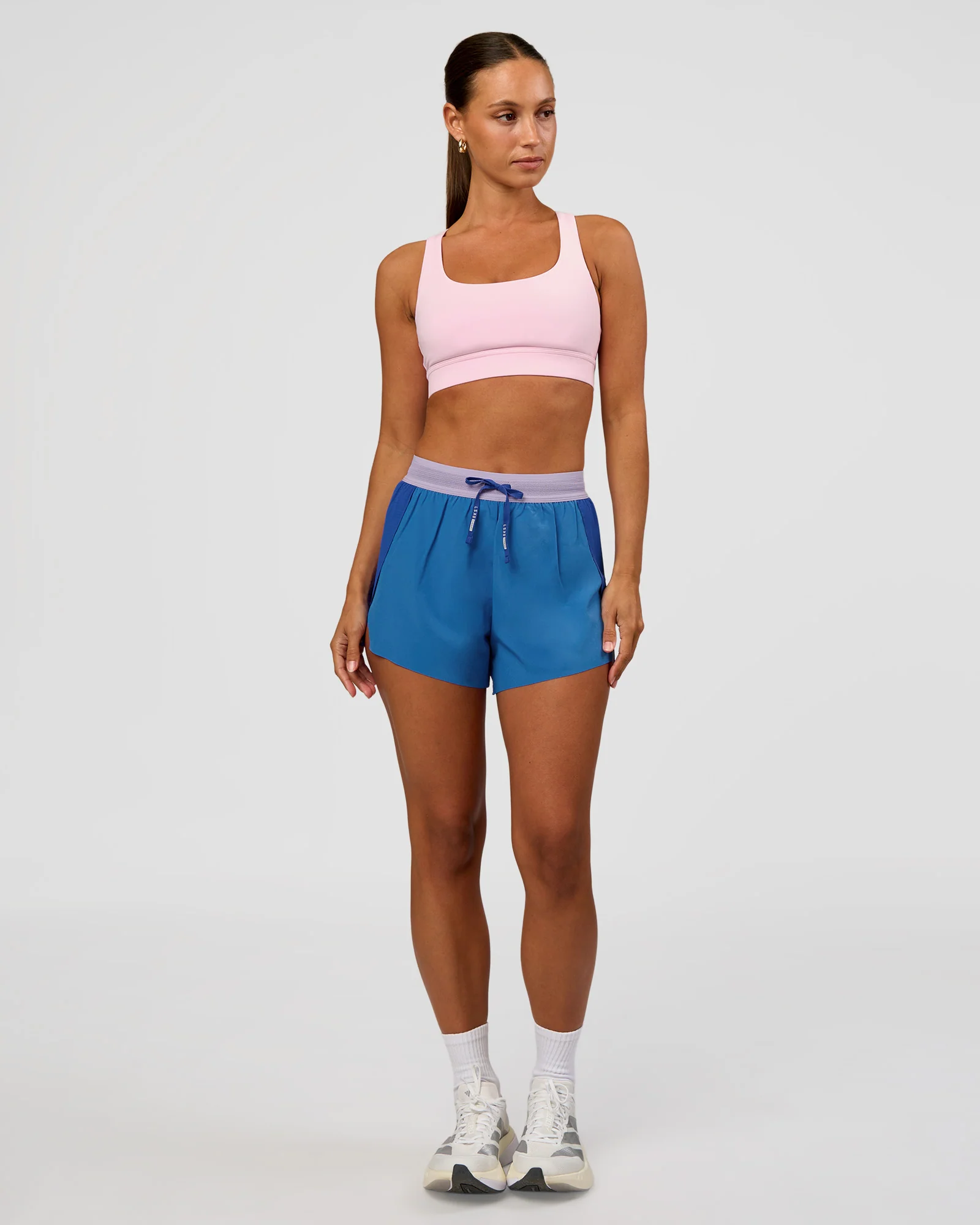 Race Day Sports Bra - Marshmallow