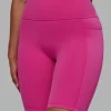 Fusion Ultra High-Rise 9" Short Pockets - Fuchsia Pink