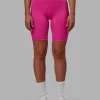 Fusion Ultra High-Rise 9" Short Pockets - Fuchsia Pink