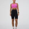 Rep Ultra High-Rise 9" Short Pockets - Black-Ultra Fuchsia