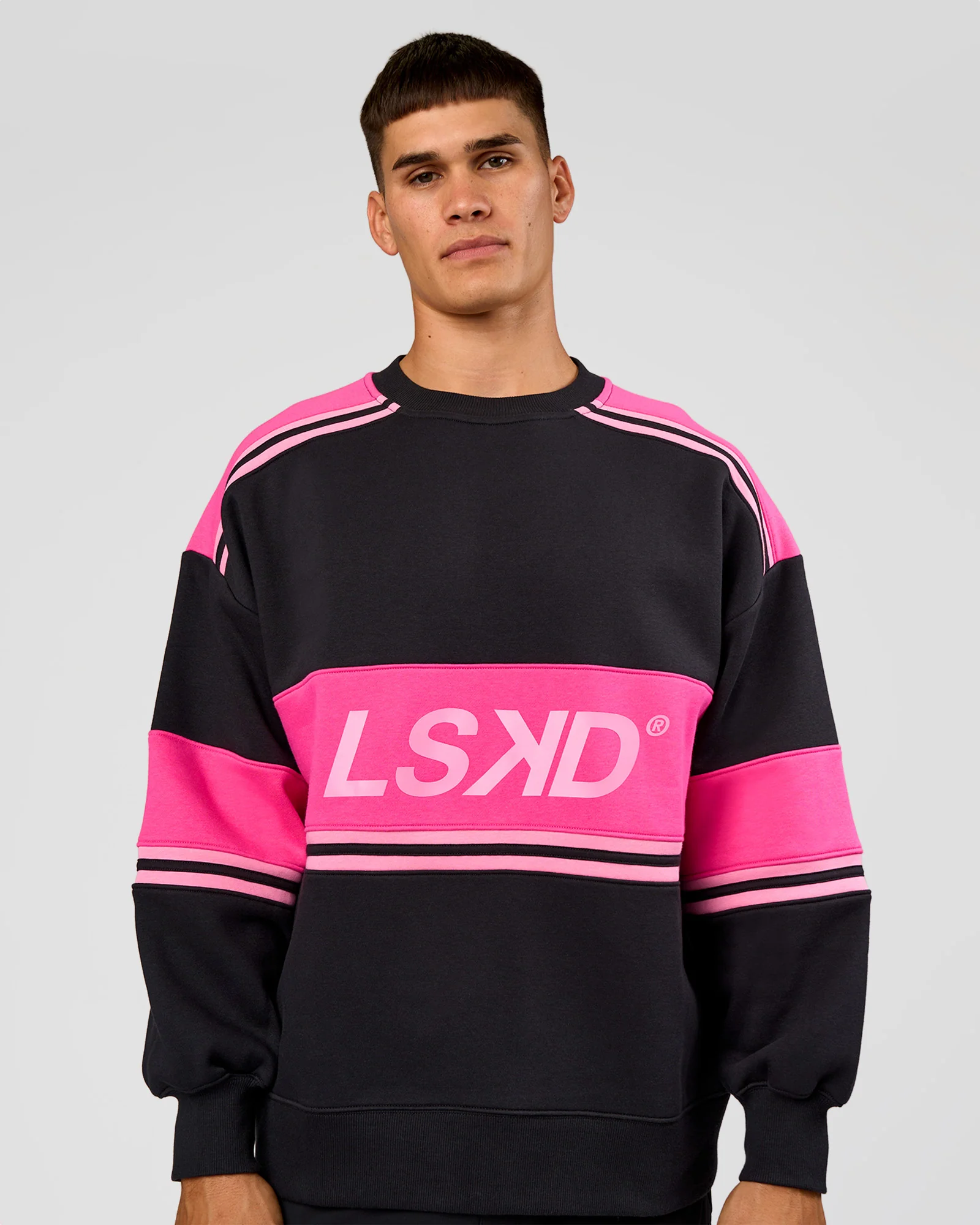 11756-a-team-sweater-oversize-caviar-ultra-pink-candy-pink-4.webp A-Team Sweater Oversize - Caviar-Ultra Pink-Candy Pink