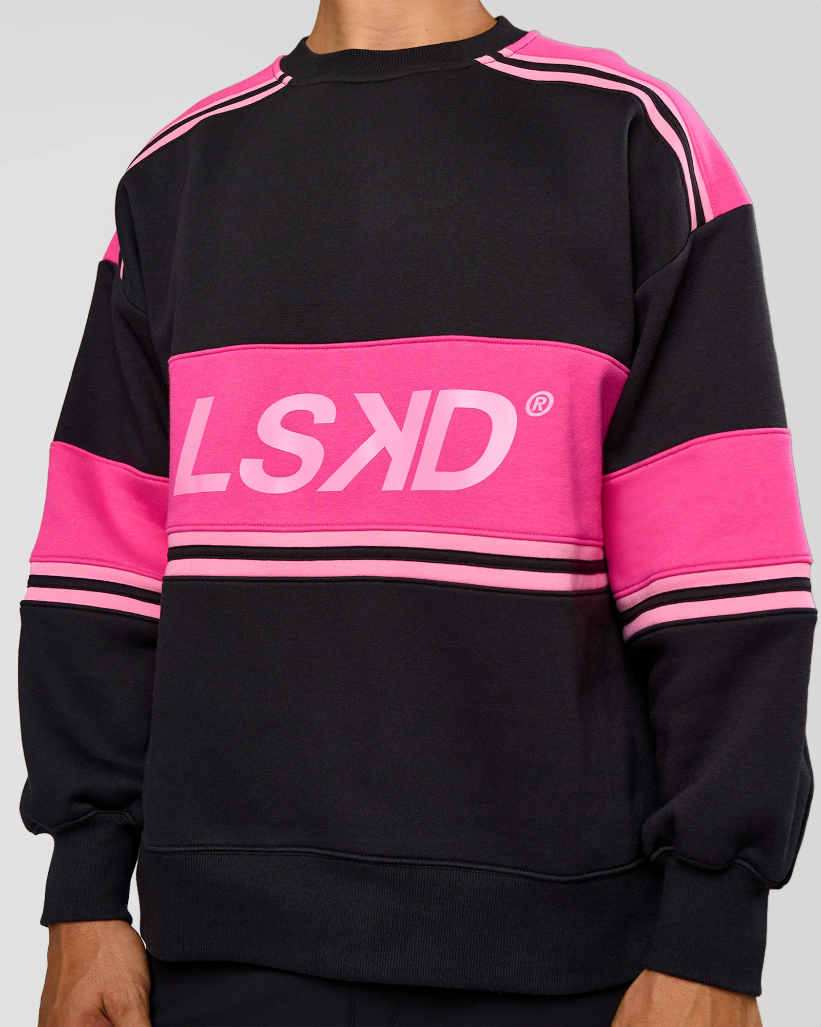 11756-a-team-sweater-oversize-caviar-ultra-pink-candy-pink-9.webp A-Team Sweater Oversize - Caviar-Ultra Pink-Candy Pink