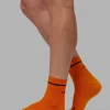 11884-fast-performance-quarter-socks-ultra-orange-3.webp Fast Performance Quarter Socks - Ultra Orange