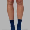Fast Performance Quarter Socks - Midnight Blue