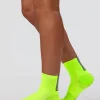 11907-run-club-performance-quarter-socks-lime-glo-2.webp Run Club Performance Quarter Socks - Lime Glo