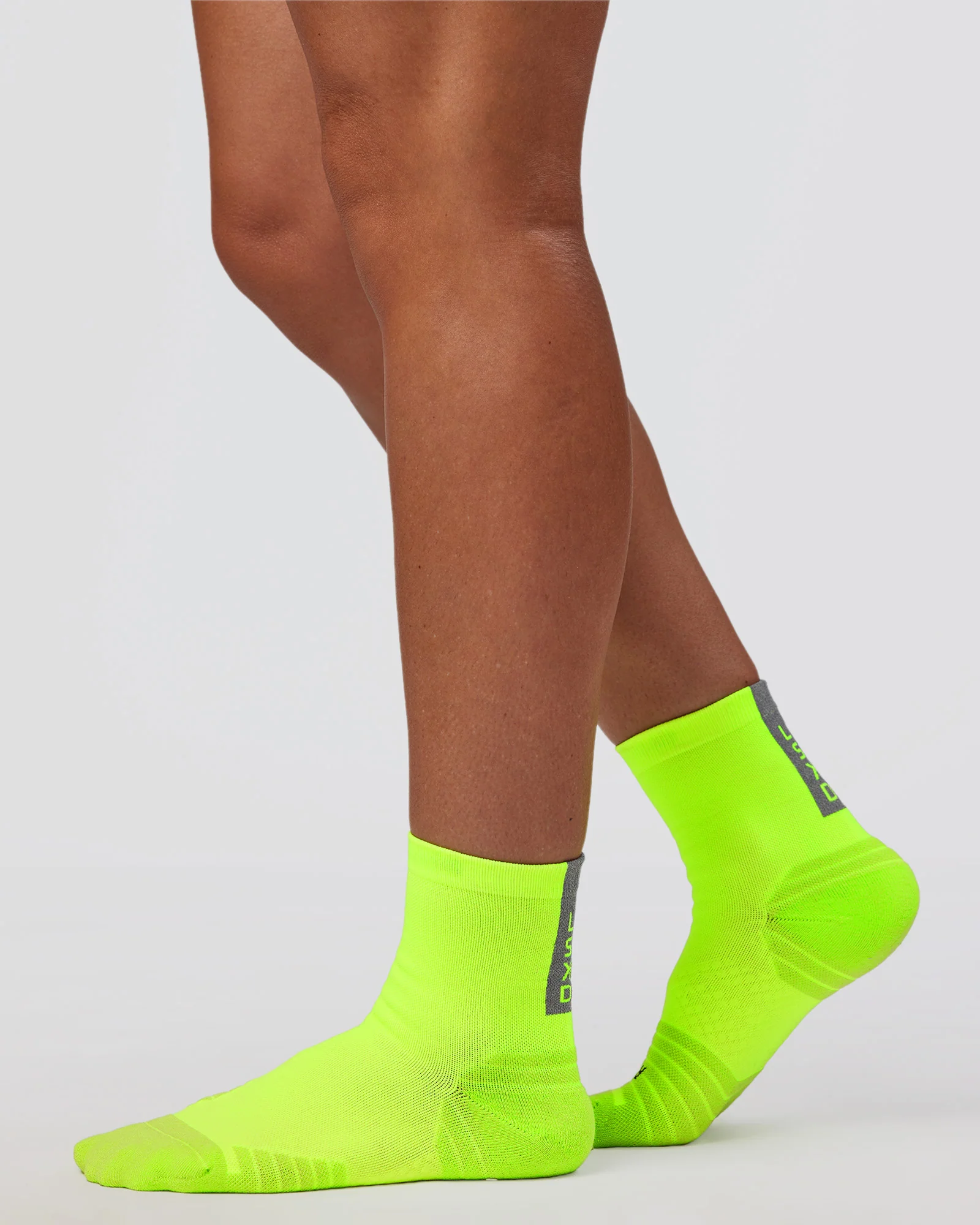 11907-run-club-performance-quarter-socks-lime-glo-2.webp Run Club Performance Quarter Socks - Lime Glo