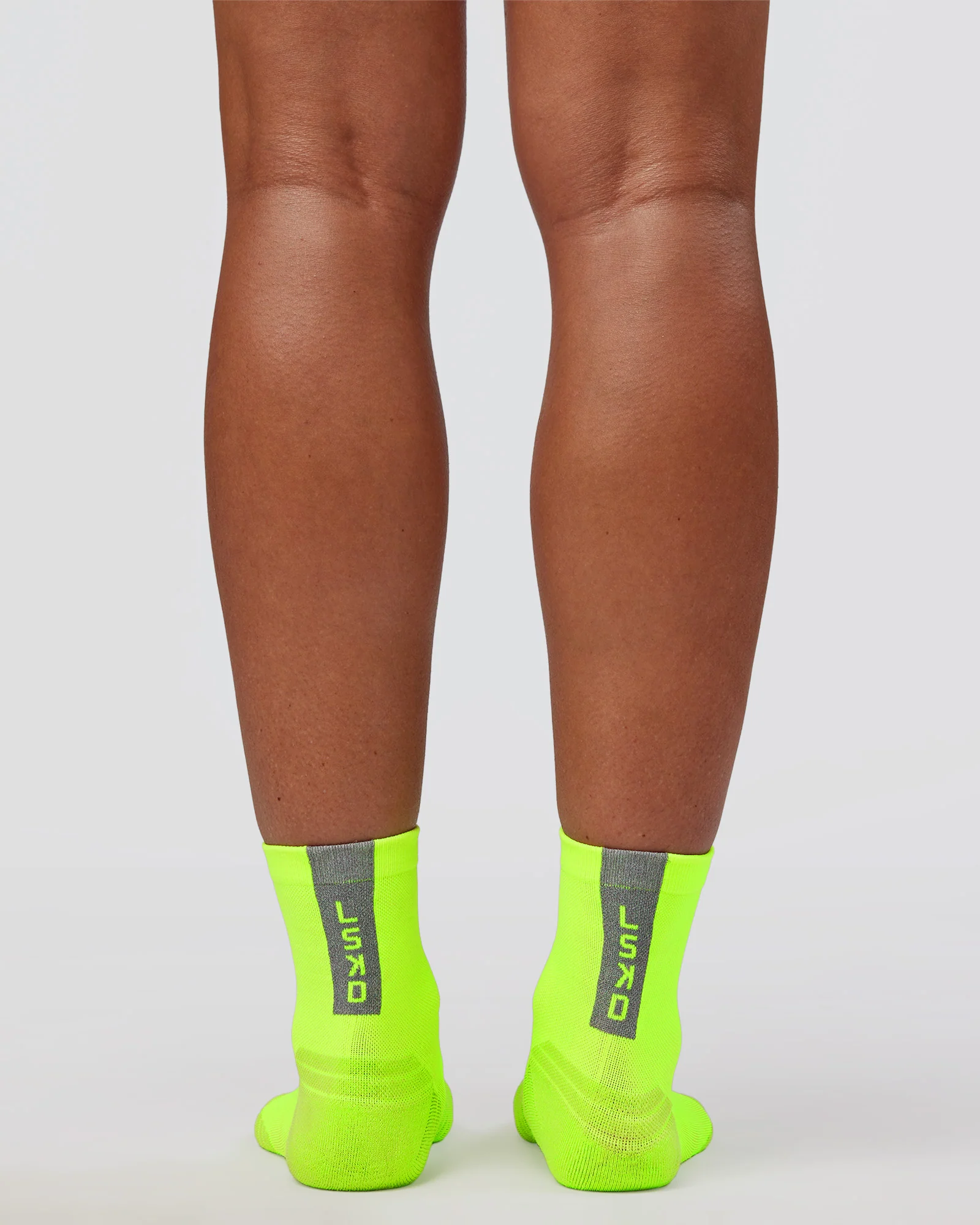 11907-run-club-performance-quarter-socks-lime-glo-3.webp Run Club Performance Quarter Socks - Lime Glo