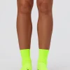 11907-run-club-performance-quarter-socks-lime-glo-4.webp Run Club Performance Quarter Socks - Lime Glo