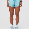 Accelerate 3" Mid-Rise Running Short - Baltic Sea-Off White