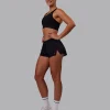 Accelerate 3" Mid-Rise Running Short - Black