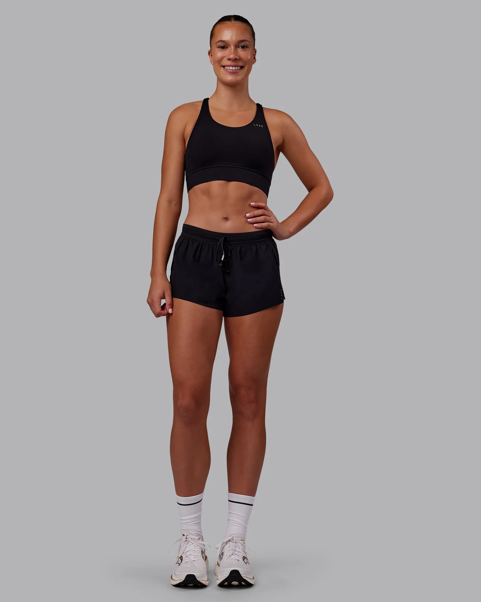 Accelerate 3" Mid-Rise Running Short - Black