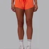 Accelerate 3" Run Short - Ultra Orange
