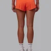 Accelerate 3" Run Short - Ultra Orange