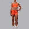 Accelerate 3" Run Short - Ultra Orange