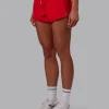 Accelerate 3" Mid-Rise Running Short - Scarlet