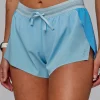 Accelerate 3" Running Short - Sky Blue Colourblock