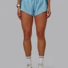 Accelerate 3" Running Short - Sky Blue Colourblock