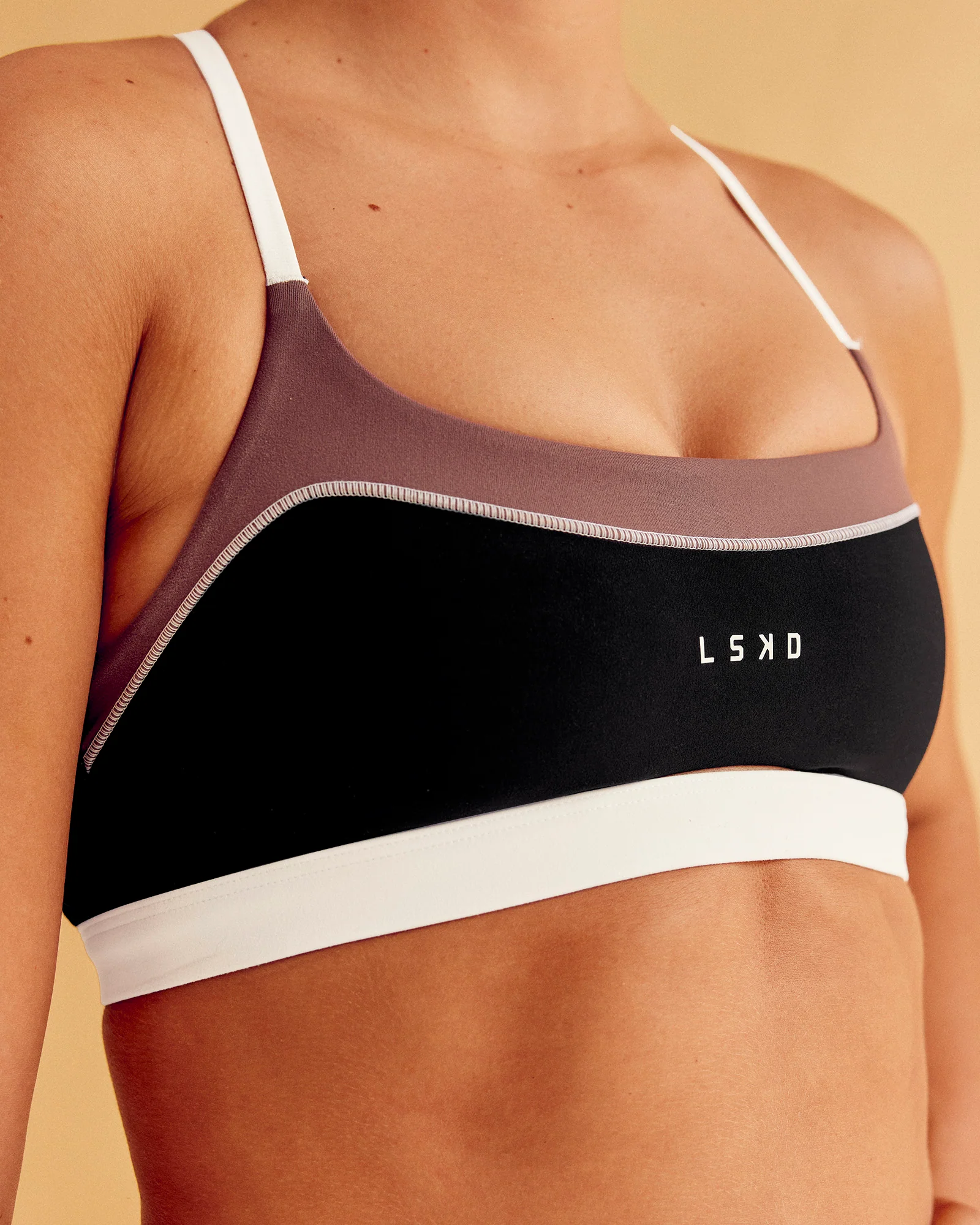 Elevate Sports Bra - Black-Multi