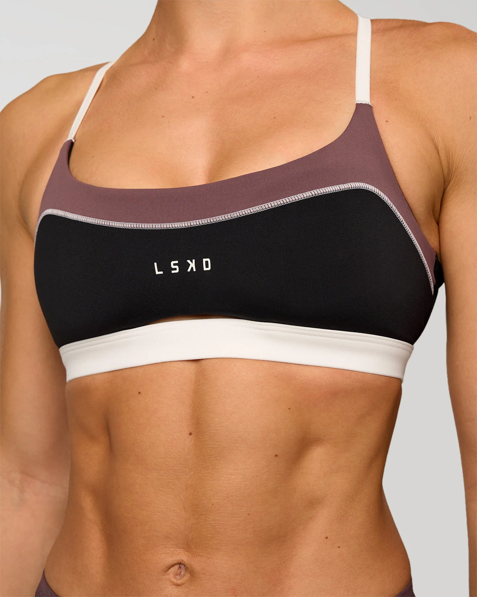 Elevate Sports Bra - Black-Multi