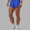 Accelerate 3" High-Rise Running Short - Power Cobalt