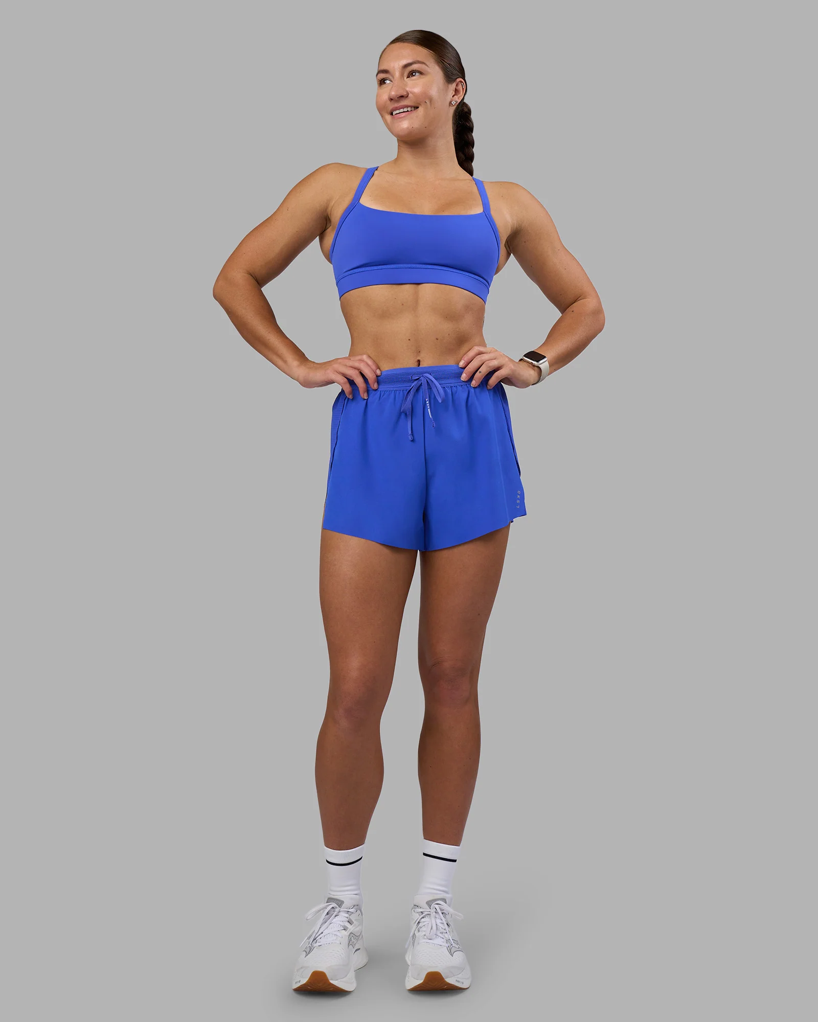 Accelerate 3" High-Rise Running Short - Power Cobalt