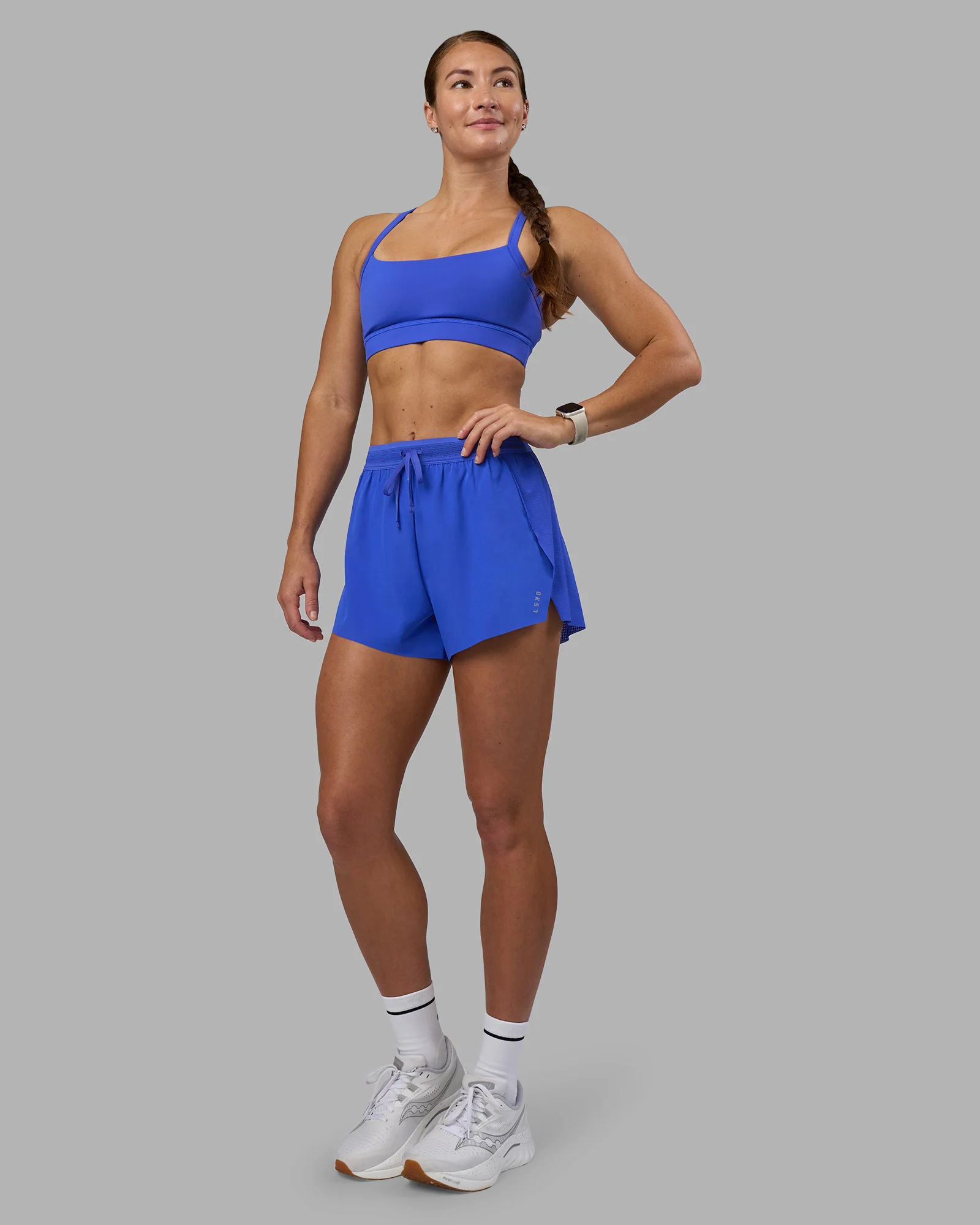 Accelerate 3" High-Rise Running Short - Power Cobalt