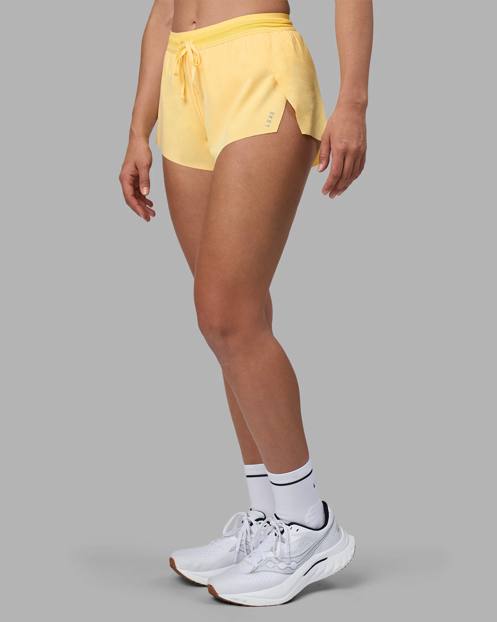 Accelerate 3" Running Short - Lemon