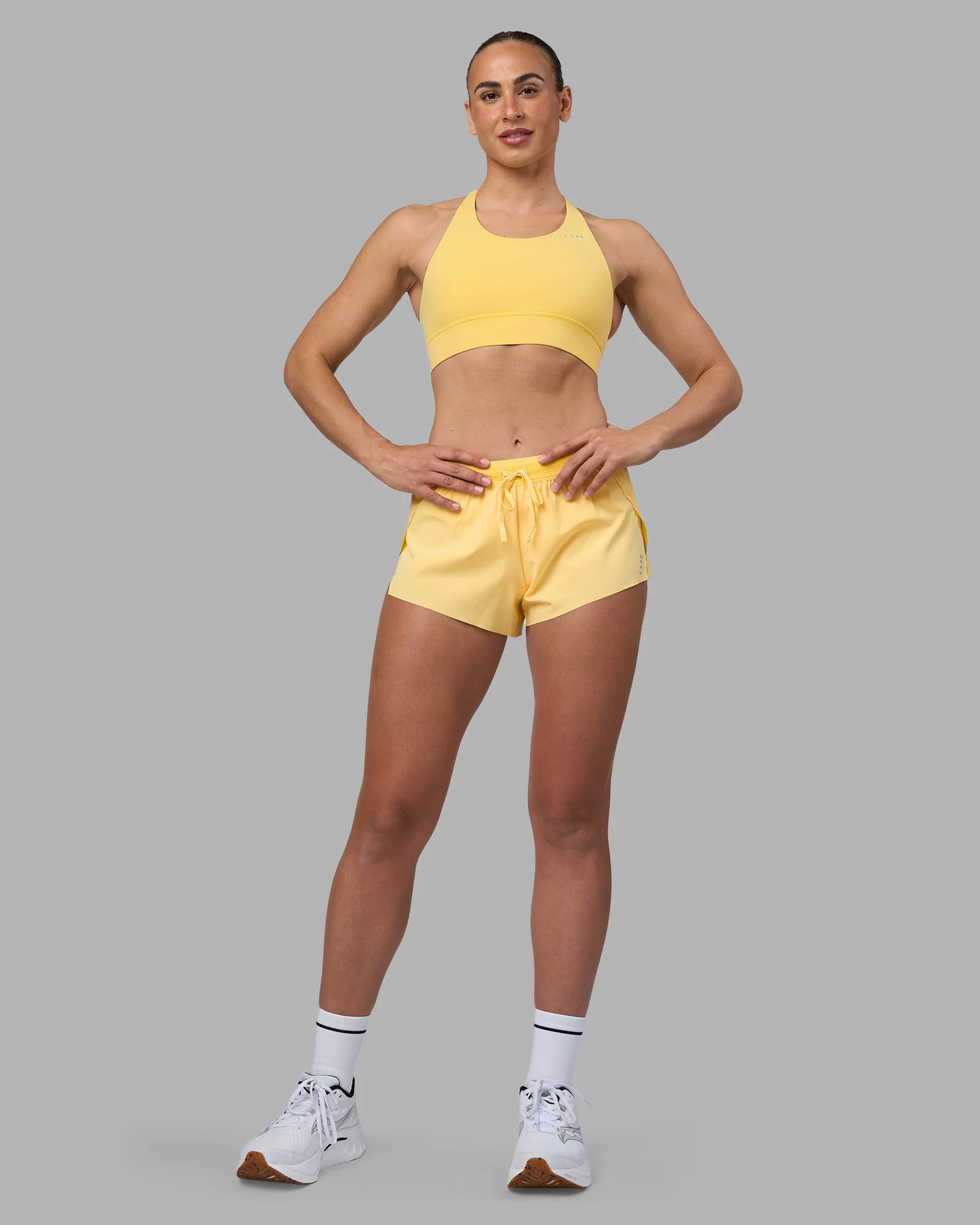 Accelerate 3" Running Short - Lemon