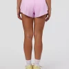 Accelerate 3" Mid-Rise Running Short - Marshmallow-Lemon
