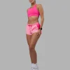 Accelerate 3" Mid-Rise Running Short - Ultra Pink-Candy Pink