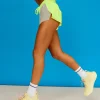 Accelerate 3" Running Short - Lime Glo-Shale Beige